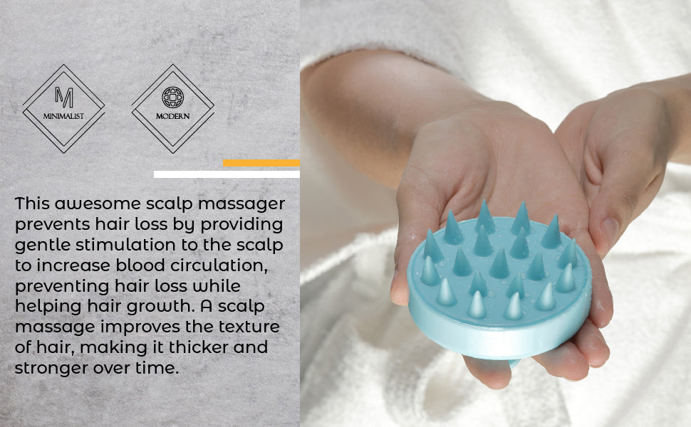 Scalp Massager for Hair Growth – Improve Circulation and Strengthen Hair