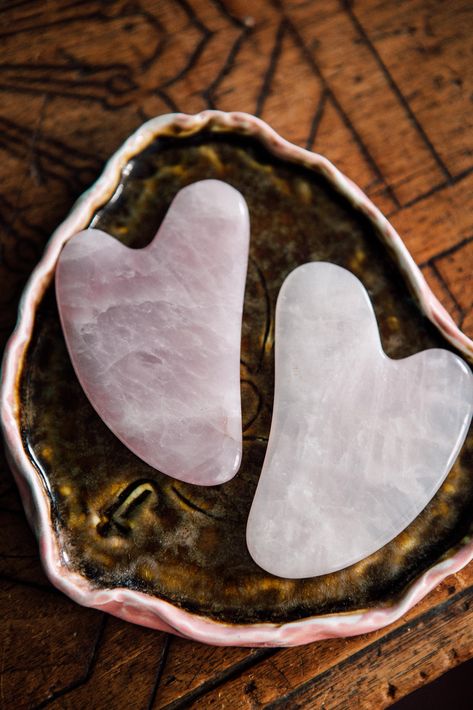 Authentic Natural Gua Sha – 100% Genuine Rose Quartz for Face Sculpting and Glow