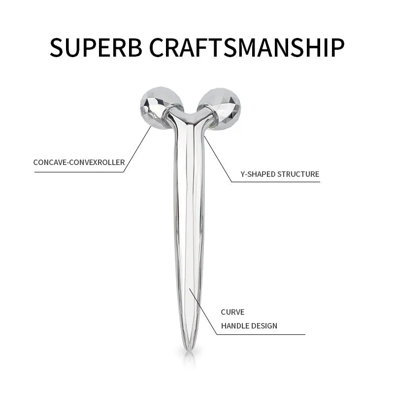 360° Rolling Massage Tool – Sculpt & Contour Face, Neck & Body for Skin Tightening & Slimming.