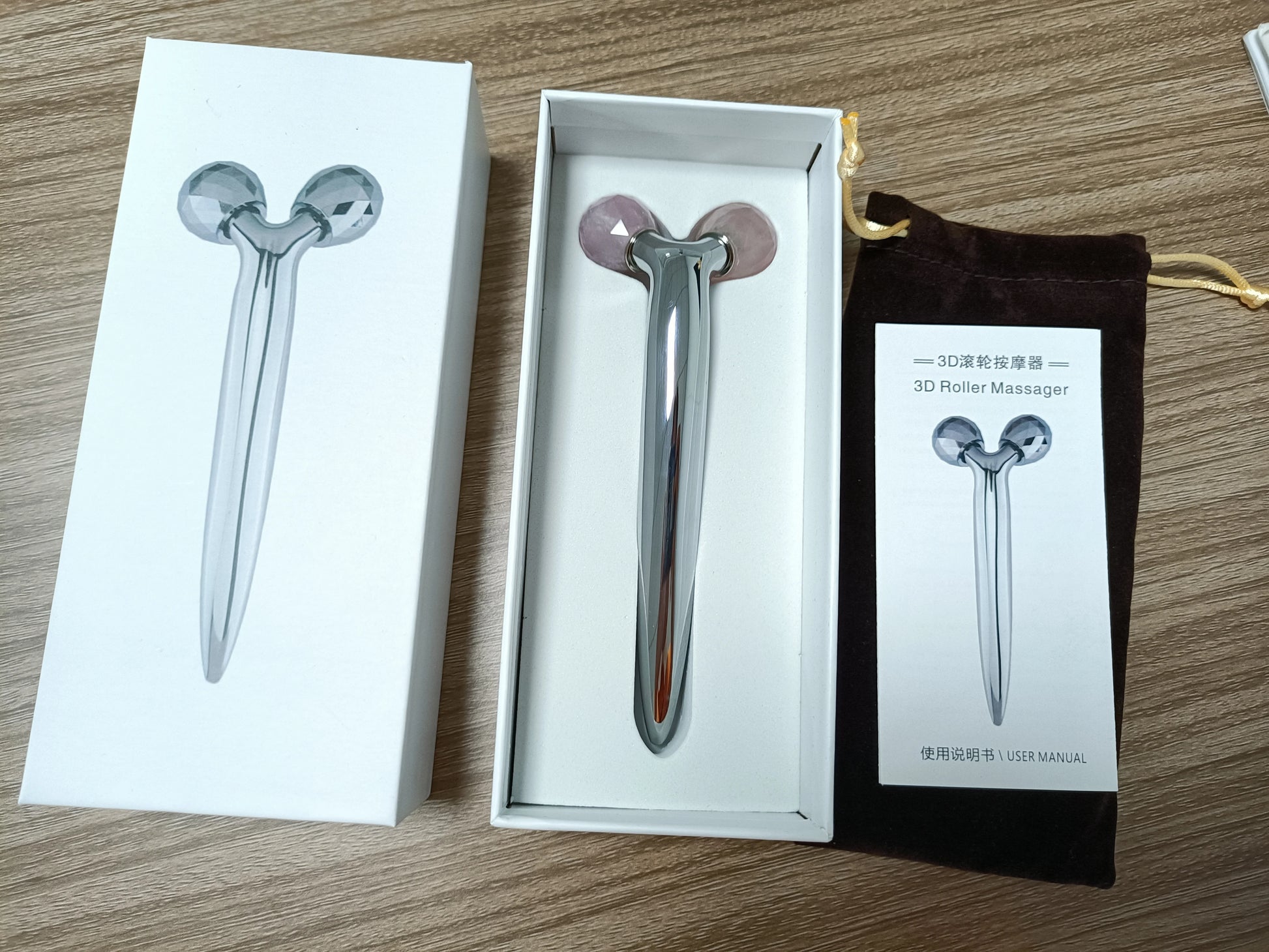 360° Rolling Massage Tool – Sculpt & Contour Face, Neck & Body for Skin Tightening & Slimming.