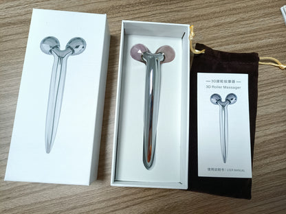 360° Rolling Massage Tool – Sculpt & Contour Face, Neck & Body for Skin Tightening & Slimming.