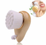 Bamboo Facial Cleansing Brush – Eco-Friendly Exfoliating Brush for Deep Pore Cleaning